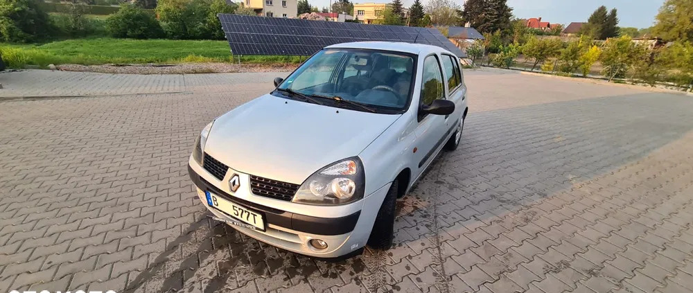 wielkopolskie Renault Clio cena 4800 przebieg: 123690, rok produkcji 2004 z Chocianów